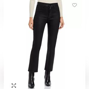 DL1961
Patti Straight High Rise Jeans in Black Coat Size 28